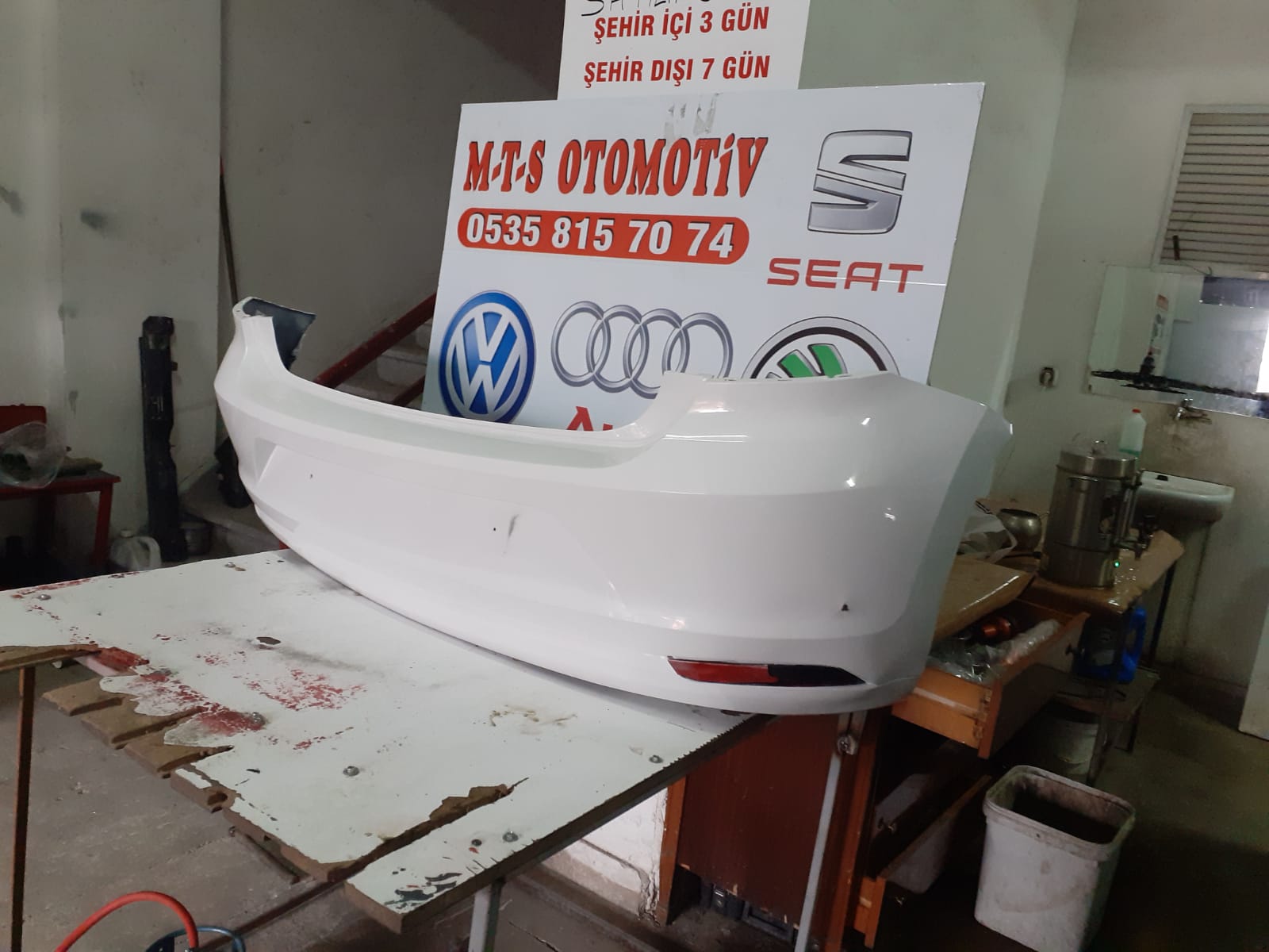 2009-2018 volkswagen polo arka tampon